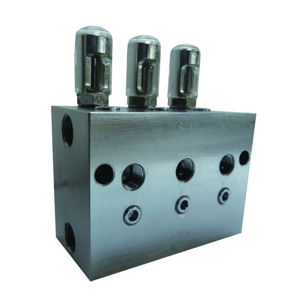 広和 KWK 潤滑装置 デュアルライン用分配弁 KW-36 1台 160-9625（直送品）