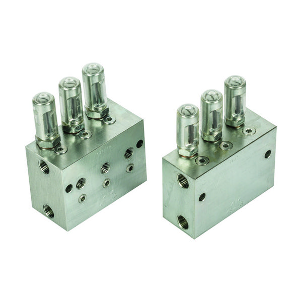 広和 KWK 潤滑装置 デュアルライン用分配弁 KS-53 1台 160-9518（直送品）