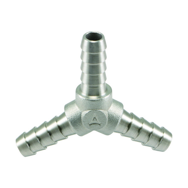 アソー ASOH ホース用継手 三方接手 SUS φ7 HY-7007 1個 160-9273（直送品）