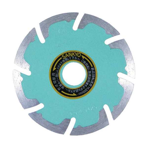 三京ダイヤモンド工業 三京 ダイヤモンドカッター SEプロテクトMark[[R2]] 105mm SE-F4 1枚 852-4049（直送品）