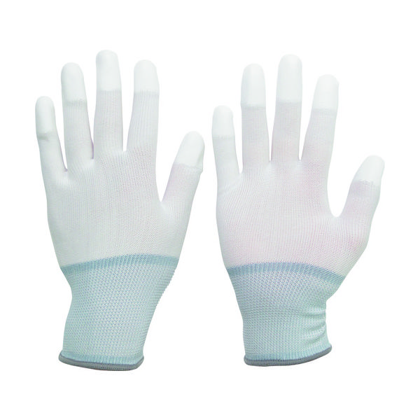 ミドリ安全 ポリエステル手袋 (指先コート) SPUー131N L 10双入 SPU-131N-L 1袋(10双) 137-2345（直送品）
