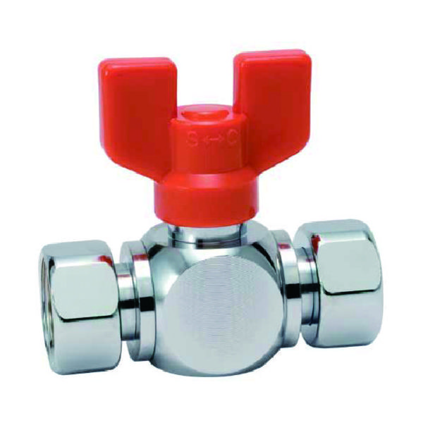 タブチ TBC ボールバルブ両ナット型 13 BBG 1個 812-7832（直送品）