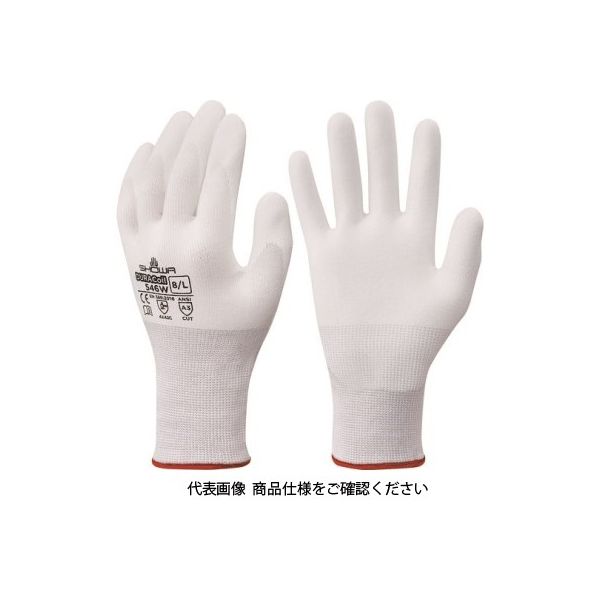 ショーワグローブ ショーワ 耐切創手袋 NO546W デュラコイル546W ホワイト Mサイズ NO546W-M 1双 137-2155（直送品）