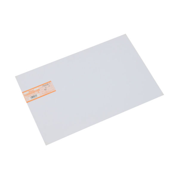 光 ポリスチレン板 乳白半透明 300×450×0.5mm PS4035-7 1枚 820-2042（直送品）