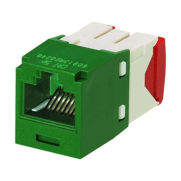 パンドウイットコーポレーション パンドウイット カテゴリ5E RJ45モジュラージャック UTP TGタイプ 緑 CJ5E88TGGR 1個（直送品）