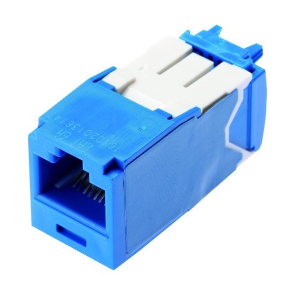 パンドウイットコーポレーション パンドウイット カテゴリ6A モジュラージャック 青 CJ6X88TGBU 1個 825-7235（直送品）