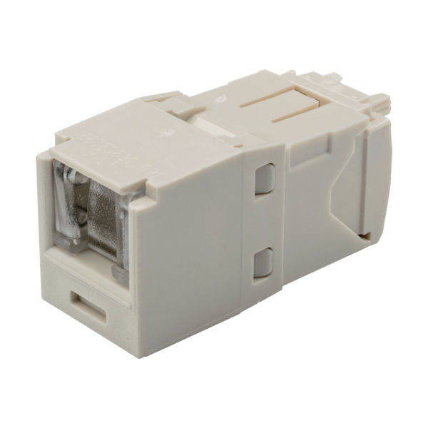 パンドウイットコーポレーション PANDUIT カテゴリ6 シャッター付モジュラージャック オフホワイト CJH688TGIW 1個（直送品）