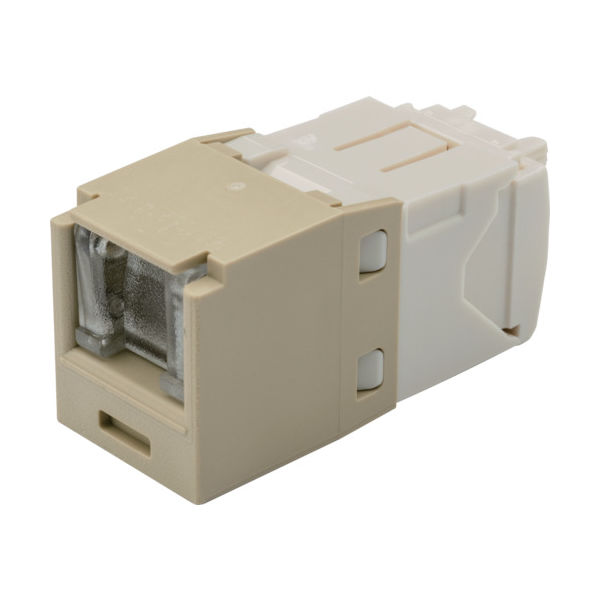 パンドウイットコーポレーション PANDUIT カテゴリ6 シャッター付モジュラージャック アイボリー CJH688TGEI 1個（直送品）