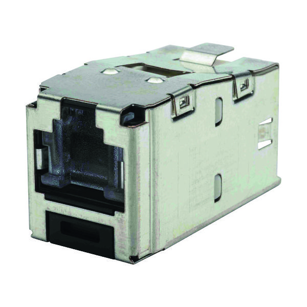 パンドウイットコーポレーション パンドウイット カテゴリ5E RJ45モジュラージャック シールド TGタイプ CJSH5E88TGY 1個（直送品）