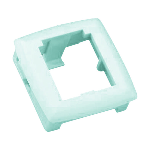 パンドウイットコーポレーション パンドウイット 1ポート用アダプタ オフホワイト (10個入) CMAA1IW-X 1袋(10個)（直送品）