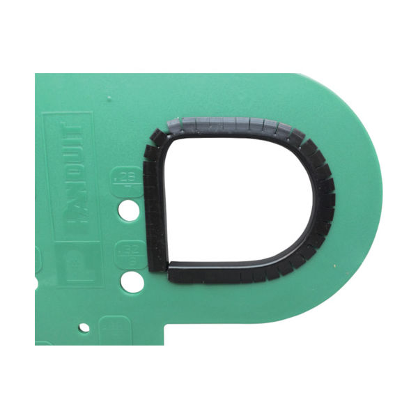 パンドウイットコーポレーション パンドウイット 自在ブッシュ スリット付き・ロールタイプ 耐候性黒 GEE62F-C0 1巻（直送品）