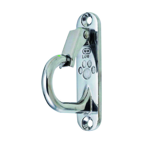 水本機械製作所 水本 吊金具(ビス止めタイプ) ステンレス ラブフック 平面用 全長80mm B-2671 1個 158-7083（直送品）