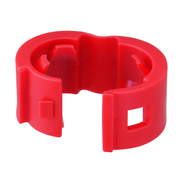 パンドウイットコーポレーション パンドウイット カラーバンド 赤 (25個入) PCBANDRD-Q 1袋(25個) 825-7312（直送品）