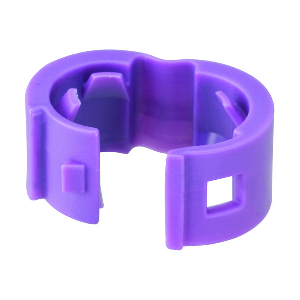 パンドウイットコーポレーション（PANDUIT） パンドウイット カラーバンド 紫 （25個入） PCBANDVL-Q 825-7313（直送品）