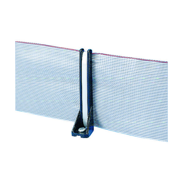 PANDUIT フラットケーブル固定具 L字型ベース (100個入) RAFCBI1-S6-C20 1袋(100個)（直送品）