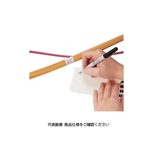 パンドウイットコーポレーション PANDUIT 書き込み用セルフラミネートタイプマーカーブック PSCB-12Y 1冊(180枚)（直送品）