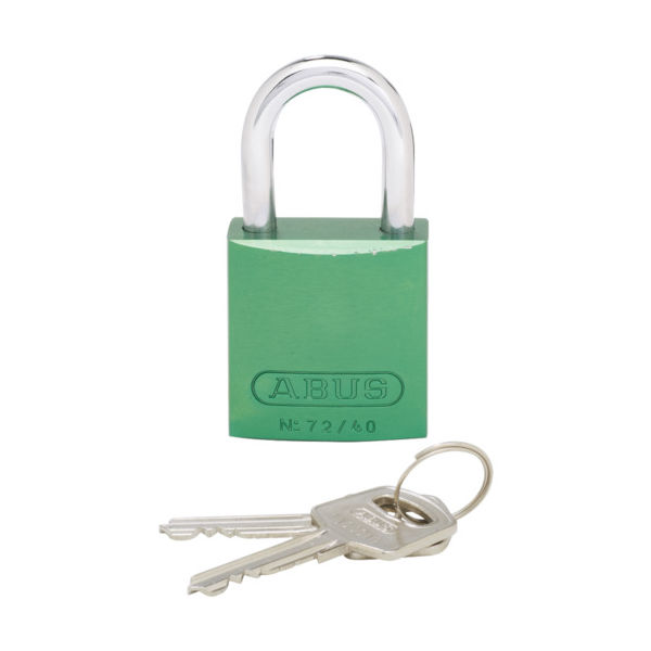 パンドウイットコーポレーション パンドウイット ロックアウト用ハイセキュリティパドロック 緑 PSL-7GR 1個 825-7340（直送品）