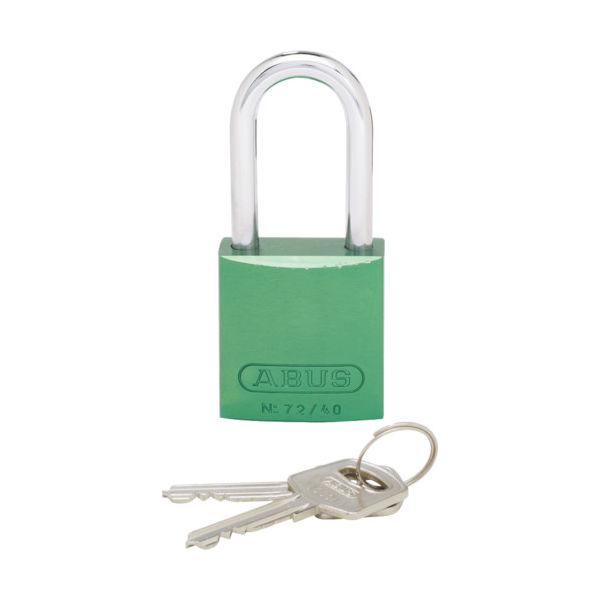 パンドウイットコーポレーション パンドウイット ロックアウト用ハイセキュリティパドロック 緑 PSL-7GR-LS 1個 825-7341（直送品）