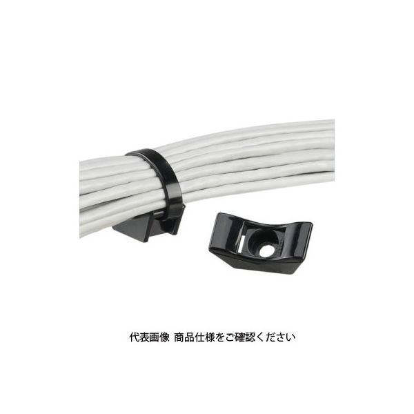 パンドウイット タイマウント 耐候性黒 41.1×18.3×H15.5 TMEH-S25-C0 1袋(100個)（直送品）