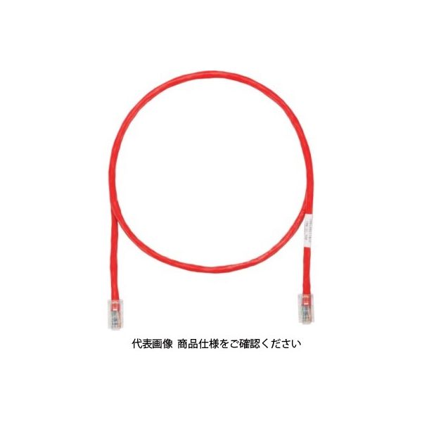 パンドウイットコーポレーション PANDUIT カテゴリ5EUTPパッチコード 1m 赤 UTPCH1MRDY 1本 818-0744（直送品）