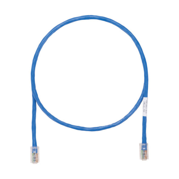 パンドウイットコーポレーション PANDUIT カテゴリ5EUTPパッチコード 2m 青 UTPCH2MBUY 1本 818-0756（直送品）