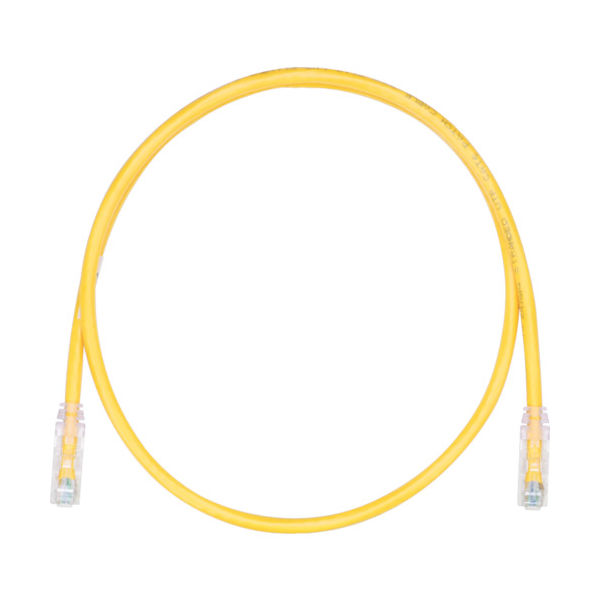 パンドウイットコーポレーション PANDUIT カテゴリ6UTPパッチコード 1m 黄 UTPSP1MYLY 1本 818-0842（直送品）