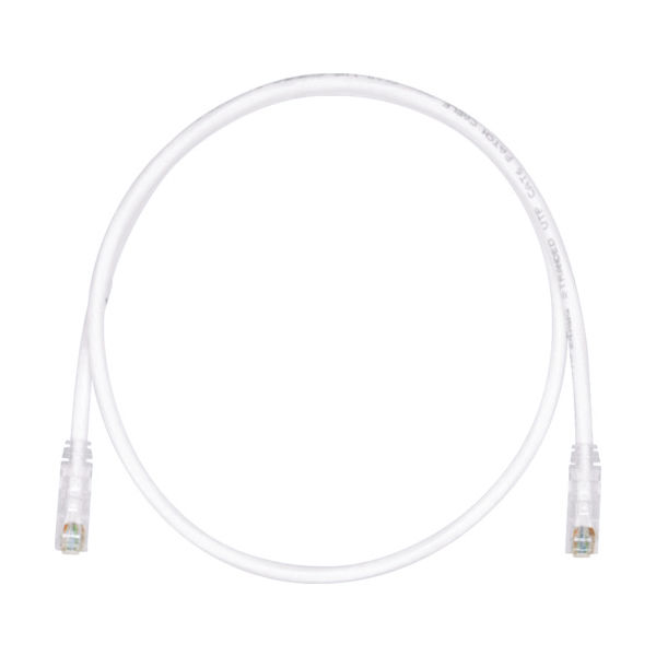 パンドウイットコーポレーション PANDUIT カテゴリ6UTPパッチコード 2m オフホワイト UTPSP2MY 1本 818-0872（直送品）