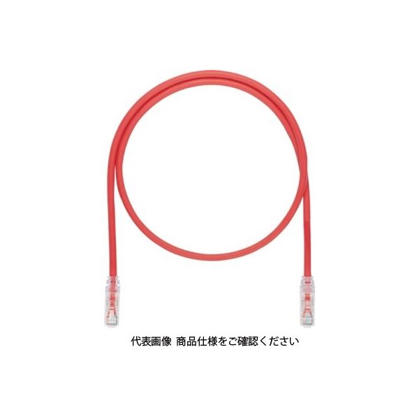 パンドウイットコーポレーション PANDUIT カテゴリ6UTPパッチコード 3m 赤 UTPSP3MRDY 1本 818-0883（直送品）