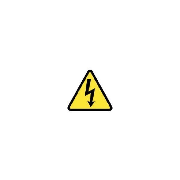 パンドウイットコーポレーション パンドウイット ISO警告ラベル ロールタイプ 感電注意 WL32Y 1巻 828-1709（直送品）