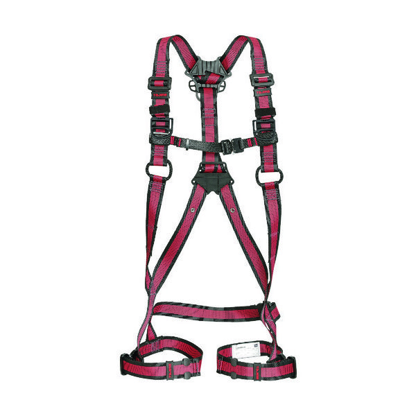 TJMデザイン タジマ ハーネスZA ライン赤 Sサイズ AZAS-LRE 1本(1個) 168-0071（直送品）