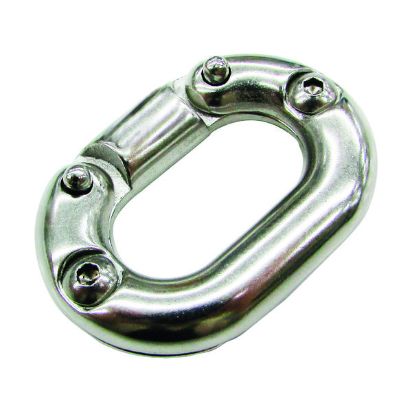 水本機械製作所 水本 ステンレス ジョイントリンク 線径6mm B-2676 1個 147-8228（直送品）