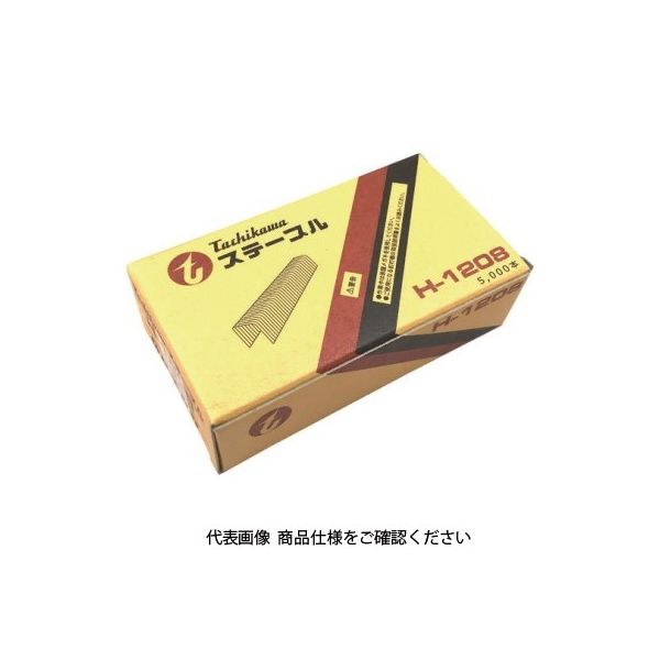 立川ピン製作所 タチカワ ステープル 肩幅12mm 長さ5mm 5000本入り H-1205 1箱(5000本) 828-1029（直送品）