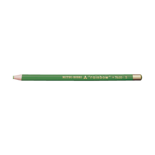 三菱鉛筆 uni 水性ダーマトグラフ 黄緑 (12本入) K7610.5 1箱(12本) 857-5215（直送品）
