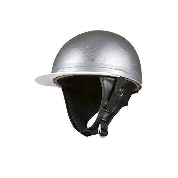 BRC ヘルメット 半帽（コルクタイプ）シルバーKC-029L 700108（直送品）