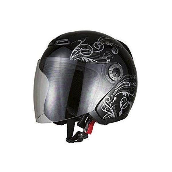 BRC ヘルメット グラフィックジェットヘルメット ブラック A-225 7211（直送品）