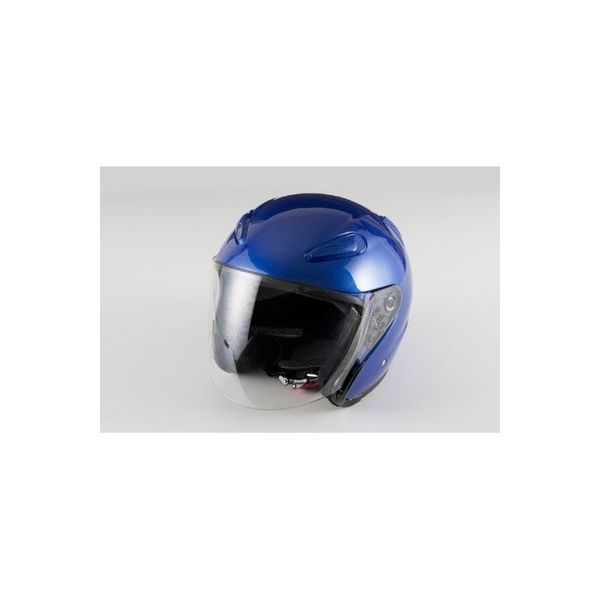 BRC エアロフォルムジェットヘルメット A221M ブルー 722004（直送品）