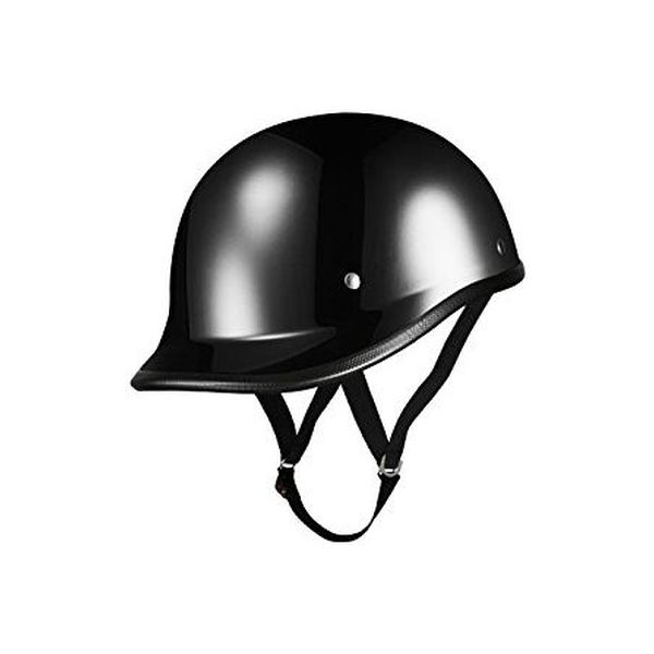 バイクパーツセンター ロングテールダックテールヘルメット KC052B ブラック サイズ 57～60未満 7222（直送品）
