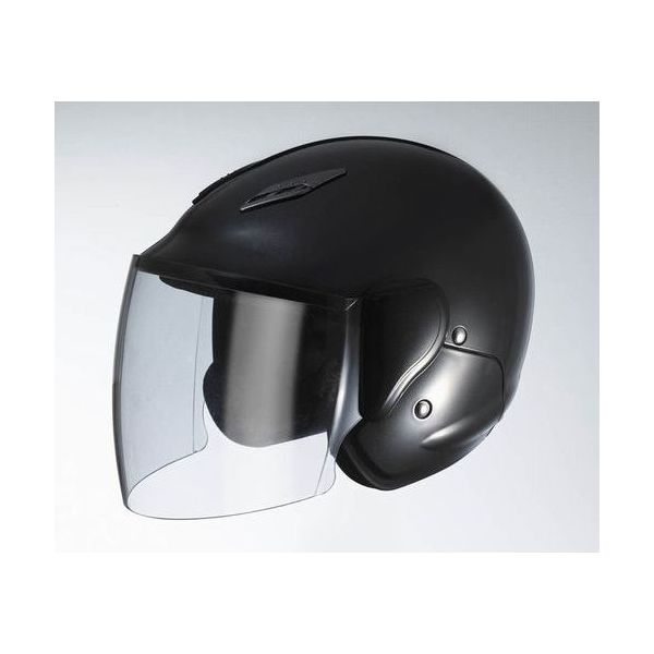 ユニカー工業 セミジェットヘルメット（ブラック）［57～61cm］ BH-17K（直送品）