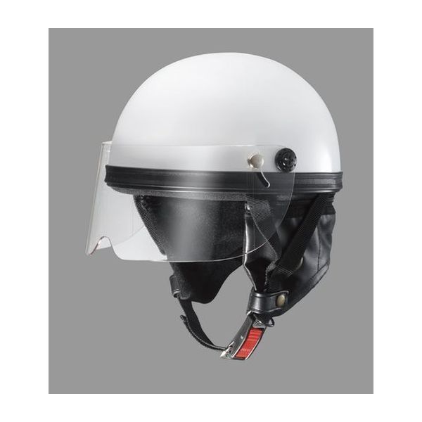 ユニカー工業 ハーフヘルメット Ver.BIZ ホワイト BH-20W（直送品）