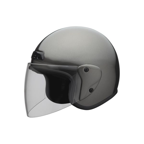 ユニカー工業 ジェットヘルメット ガンメタ フリーサイズ BH-30G（直送品）