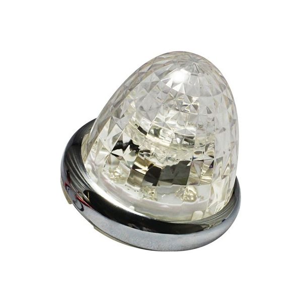 YAC 槌屋ヤック LEDマーカーランプ 超流星マーカー クリア/レッド（光） 12/24V CE-163C（直送品）