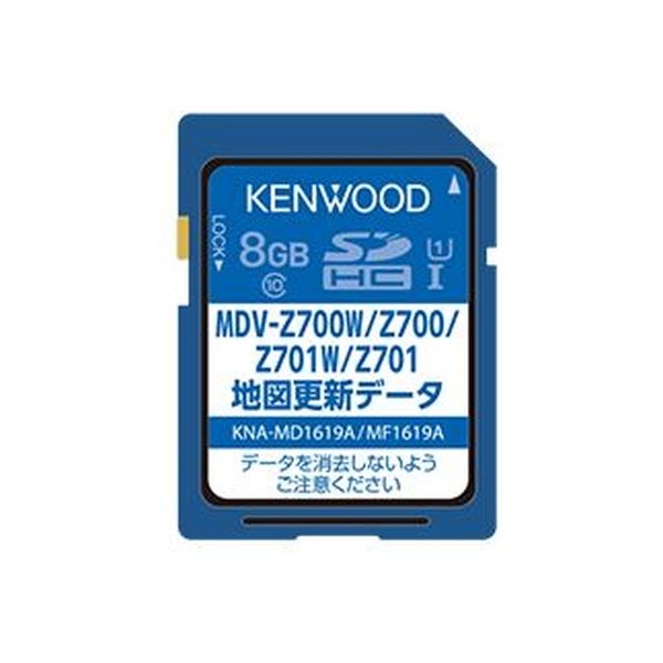 KENWOOD 地図更新SDカード2018年版 Z701W/Z701他 KNA-MD1619A（直送品）