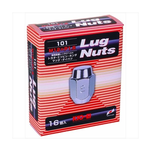 協永産業（KYO-EI） Lug Nutsシリーズ LugNut 16PCS 101-16P（直送品）