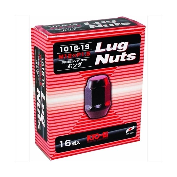 協永産業（KYO-EI） Lug Nutsシリーズ LugNut 16PCS 101B-19-16P（直送品）
