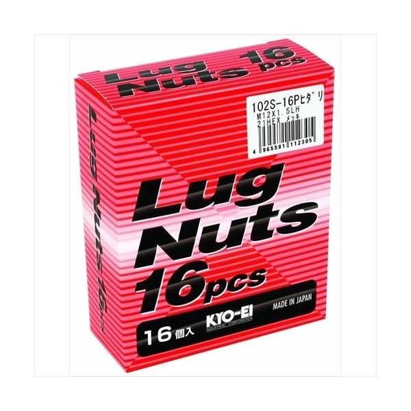 協永産業（KYO-EI） Lug Nutsシリーズ LugNut 16PCS 102S-16P（直送品）