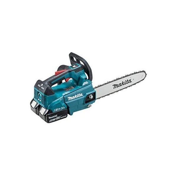 makita 充電式チェンソー 300mm 充電器・バッテリー付 青 MUC306DGF（直送品）