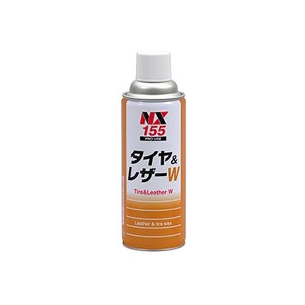 レザー＆タイヤワックス タイヤ＆レザーW 420ml NX155 イチネン 