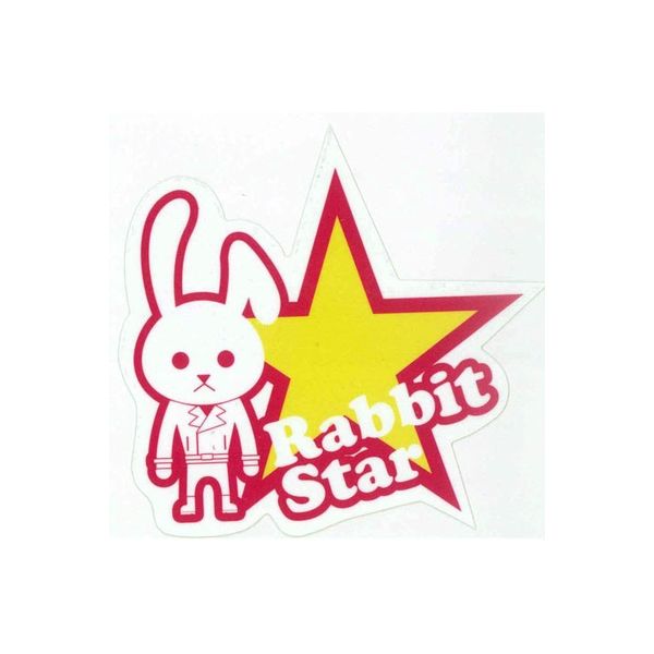 東洋マーク ステッカー Rabbit star R808（直送品）