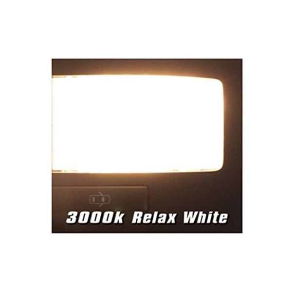 RACING GEAR LEDルームランプ トヨタ ハリアー専用 フロントマップ 3000K 1個（直送品）