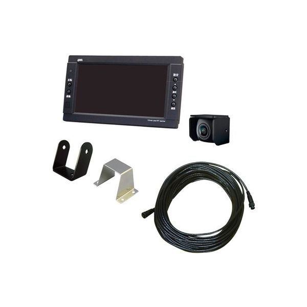 YAC 槌屋ヤック バックカメラセット LED7インチカメラセット 15m中継